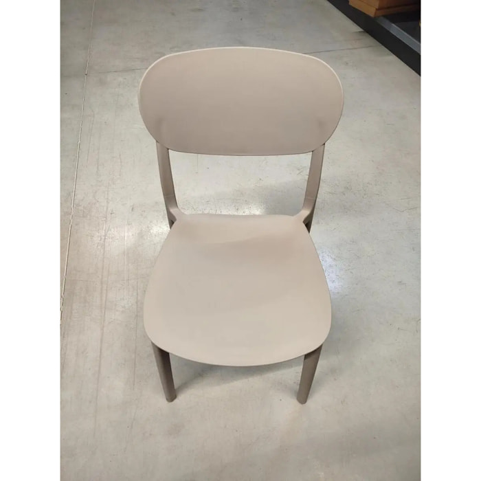 Chaise Plasta taupe