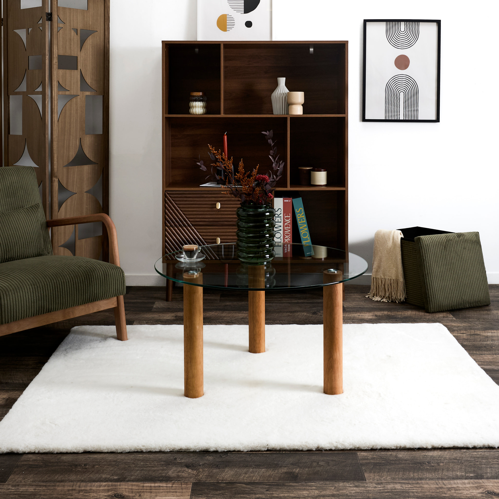 Table Ronde Verre Trempe Clara