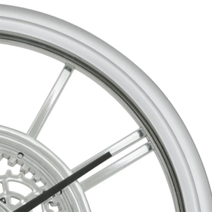 Horloge Ricky argent D40cm
