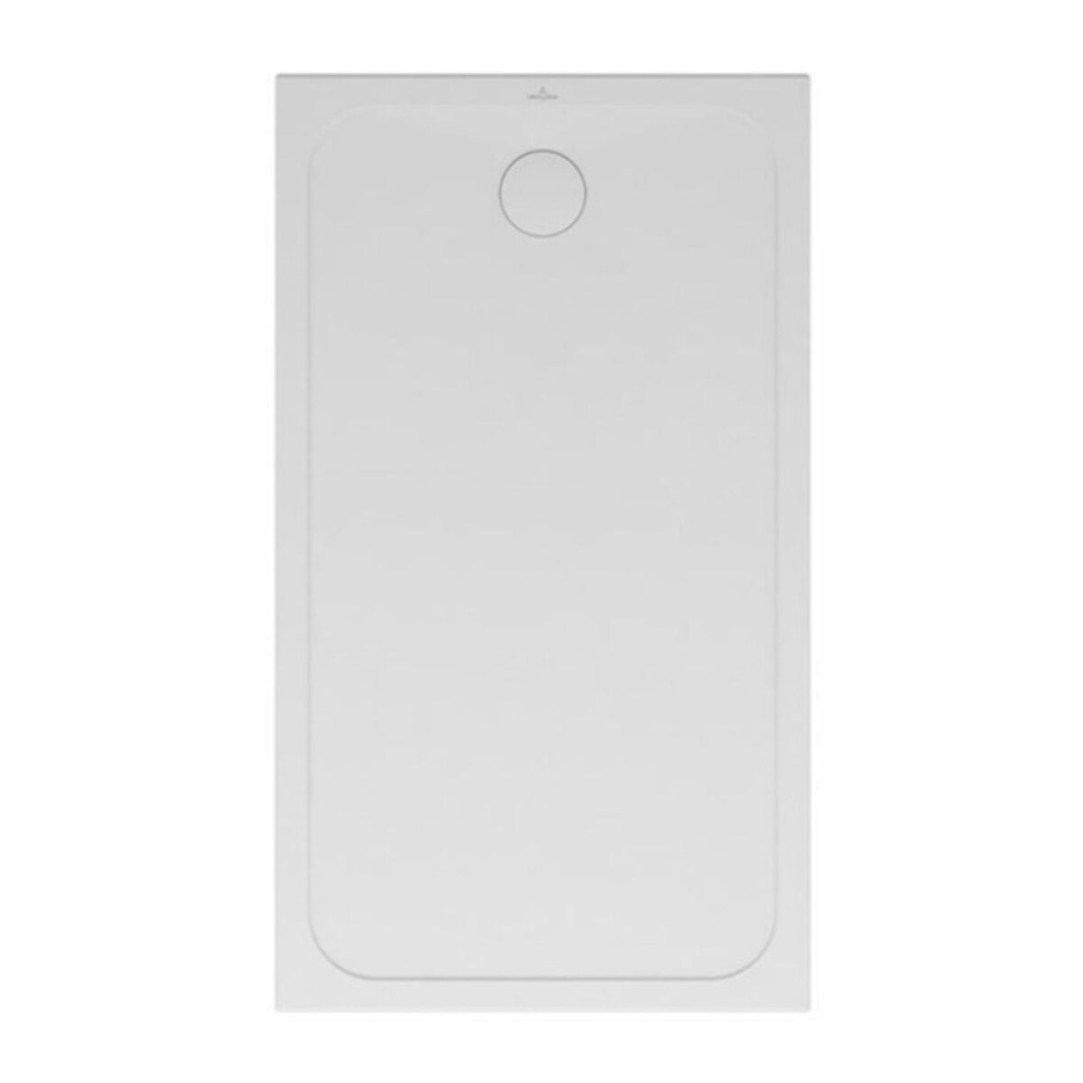 Receveur de douche antidérapant 140 x 90 Lifetime Plus céramique blanc