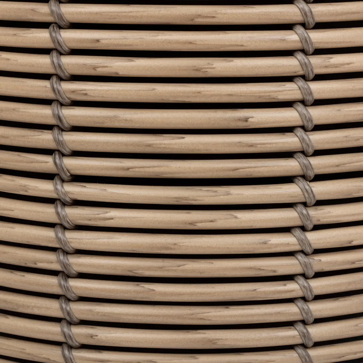 Set de 3 pots sur pied "Cam" D17/25/36cm beige