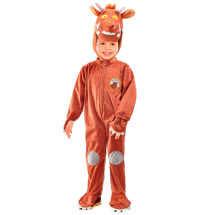 Gruffalã² Mostriciattolo Costume Completo Cuffia Coda Tutina Bambino