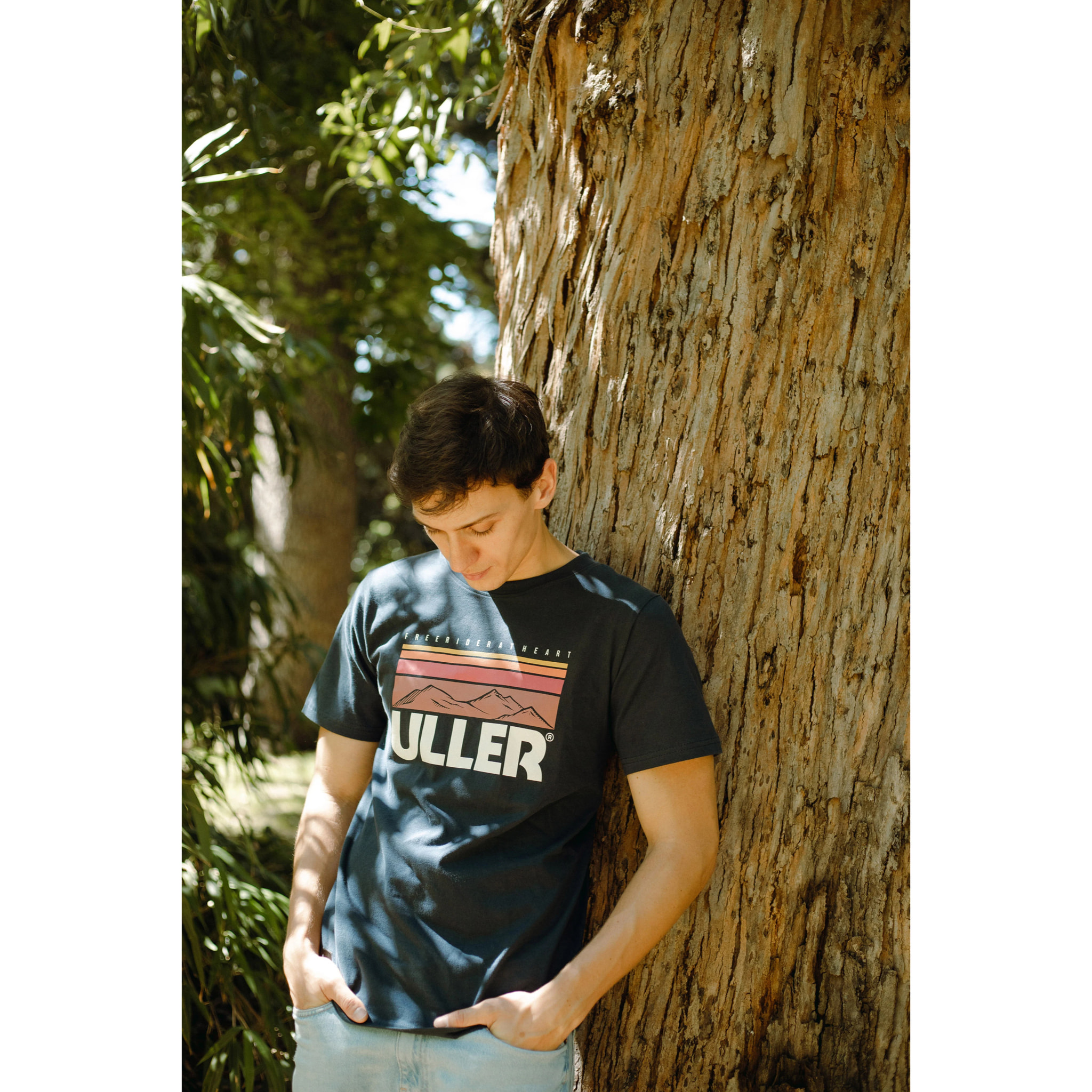 Camisetas para hombre, mujer y niño Uller Alpine Navy Blue