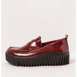 Zapatos 1530 NAPPA SHINNY BURDEOS/BRIGHTON color Burdeos