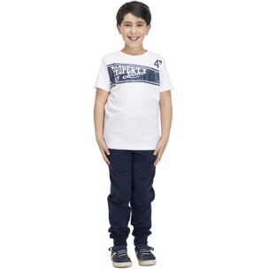 Camiseta infantil de manga corta Bienvenidos