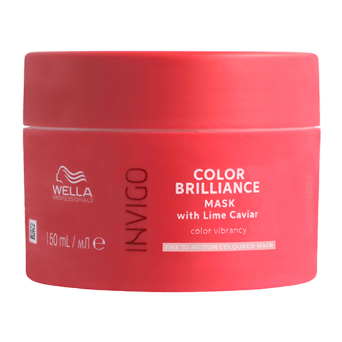 WELLA PROFESSIONALS Invigo Color Brilliance Maschera Capelli Sottili/Normali 150ml