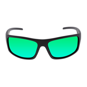 Gafas de sol OCEAN OCEANSIDE - Matt negro / Revo verde
