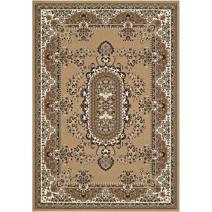 Tappeto Stile Classico Persiano Beige
