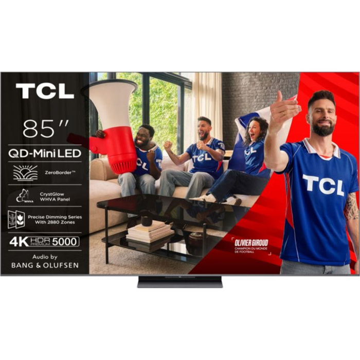 TV Mini Led TCL 85C89K 2025-85 pouces (215cm)