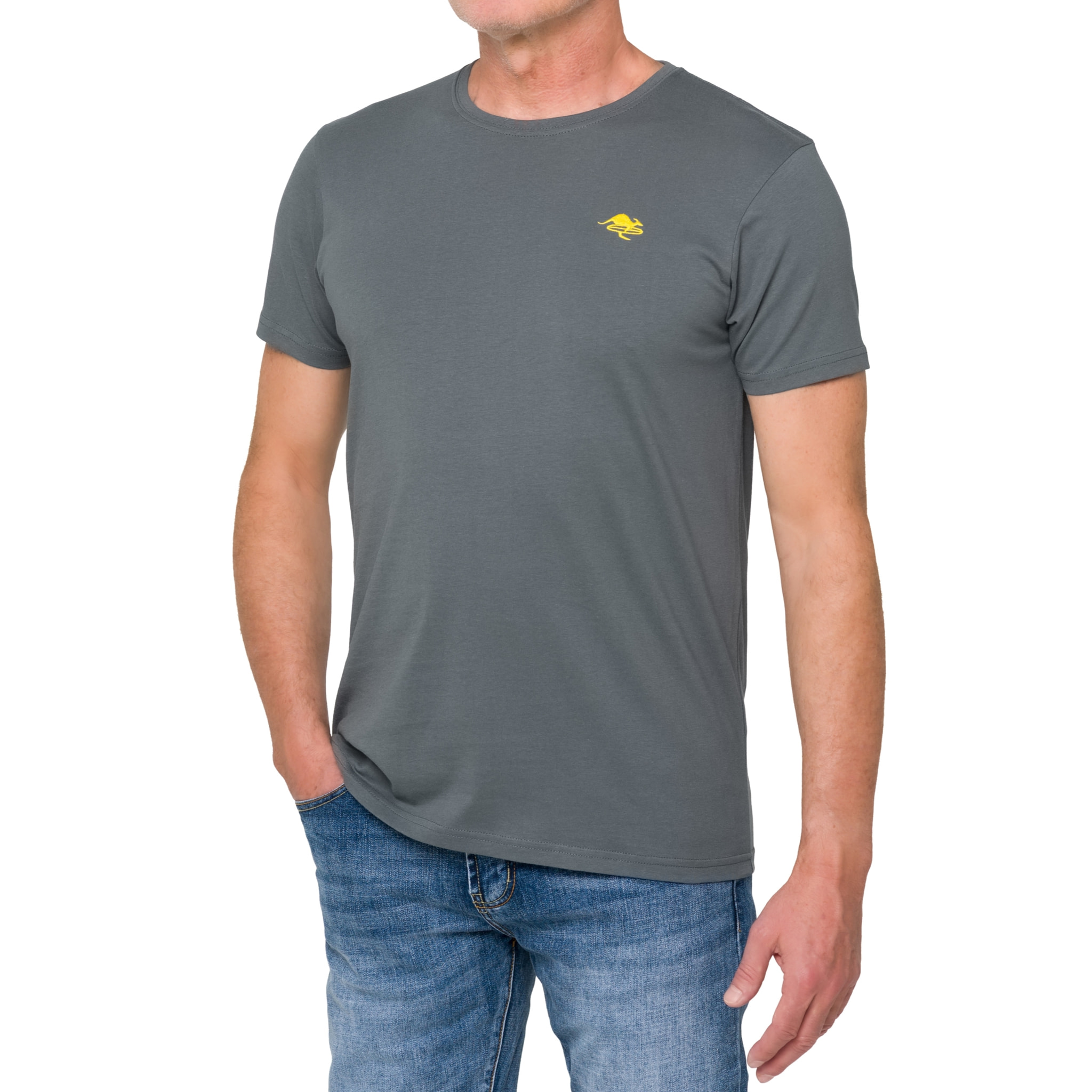 Camiseta de algodón 180 gr Hot Buttered Mistral gris