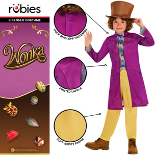 DISFRAZ WILLY WONKA DELUXE INF