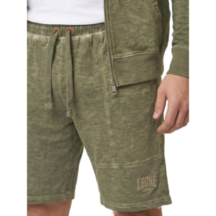 Bermudas de hombre con efecto desgastado