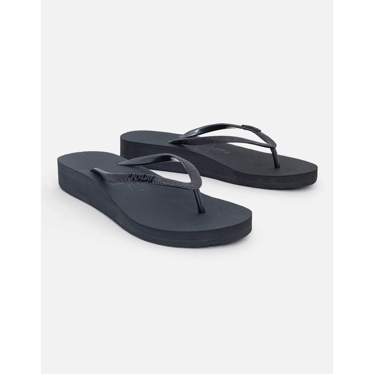 Chancla Cuña Negro - Saona