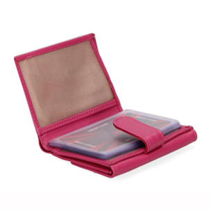 Portafoglio  da donna ecopelle Prodotto Vegano 9x8x2 cm