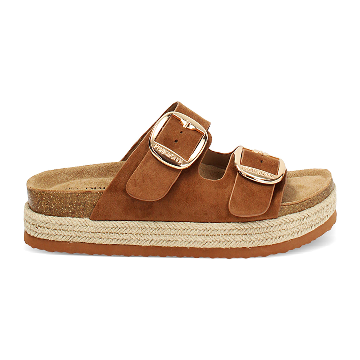 Fussbett cognac tacco 4,5 cm
