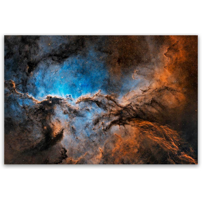 Tableau astronomie Dragons d'Ara Toile imprimée