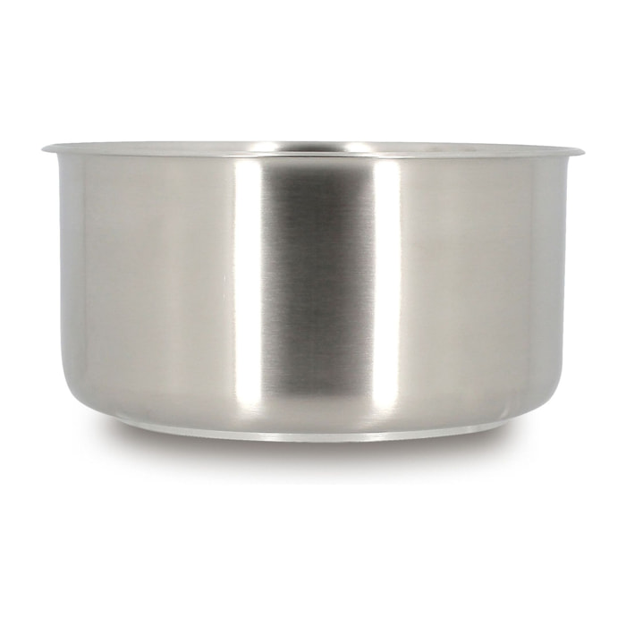 Casserole 18cm amovible en acier inoxydable - tous feux IRIS INOX