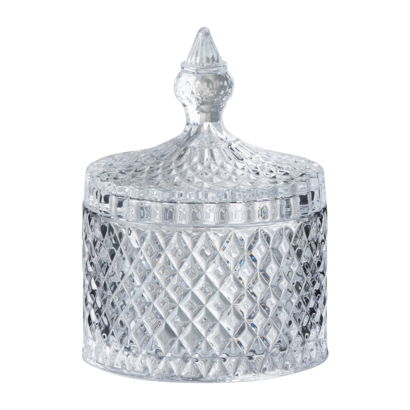 J-Line pot de conservation Taille Cylindrique - verre - transparent - medium