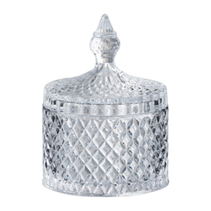 J-Line pot de conservation Taille Cylindrique - verre - transparent - medium