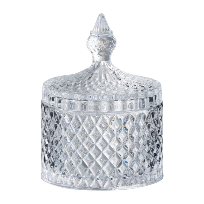 J-Line pot de conservation Taille Cylindrique - verre - transparent - medium