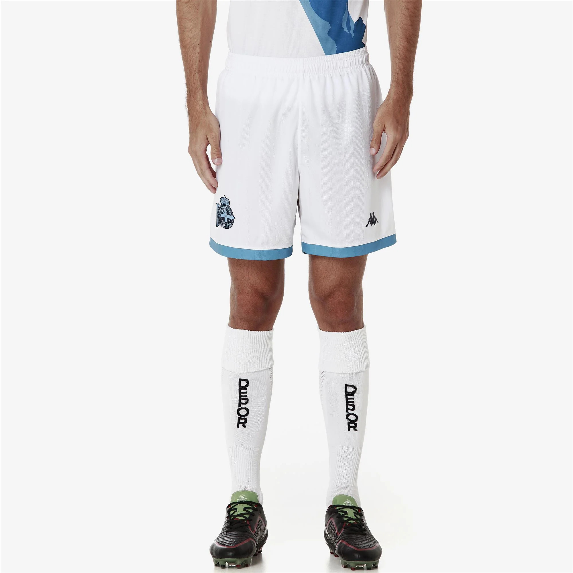 Kappa - Pantalones cortos Niño Blanco - Kombat Ryder Deportivo