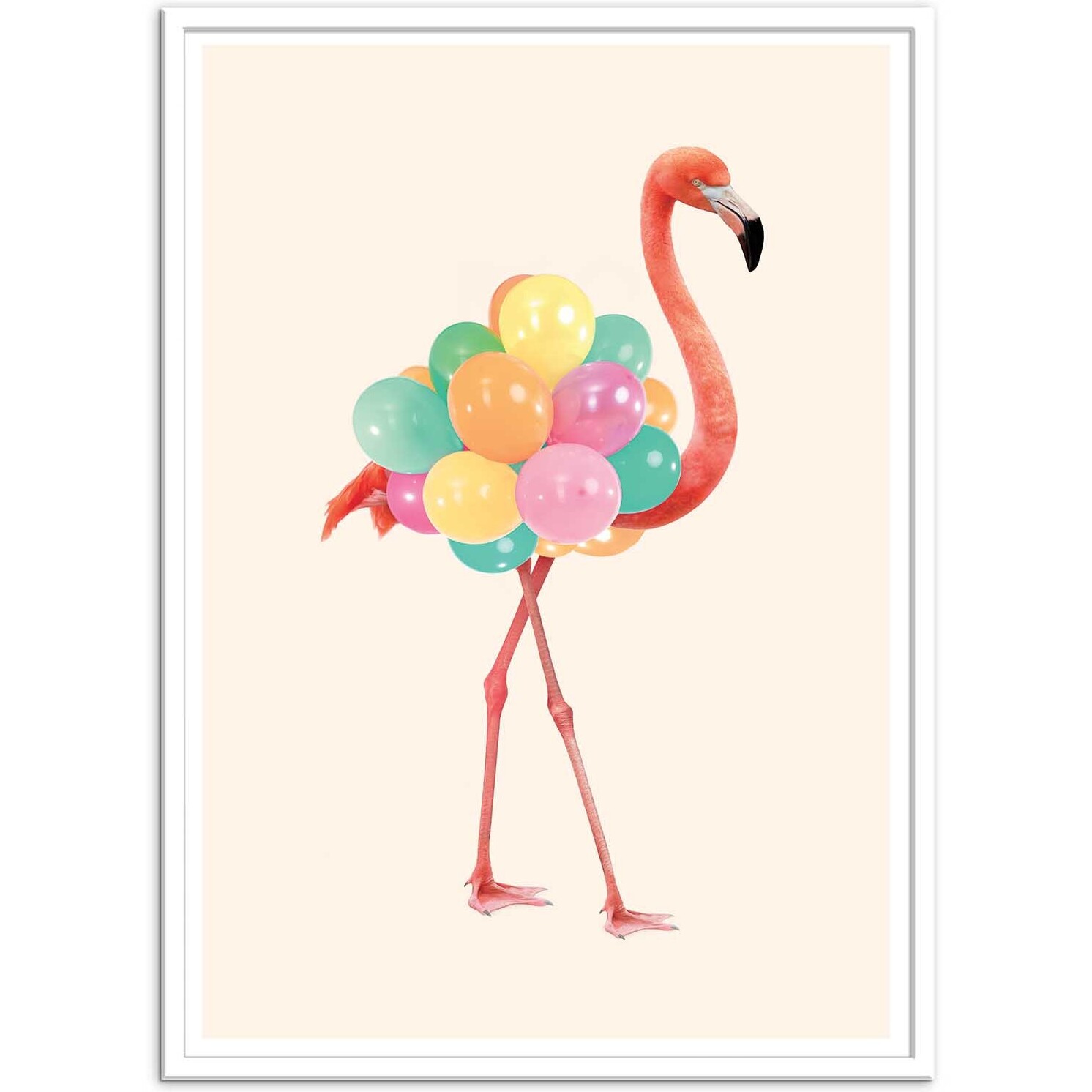 Affiche - Flamingo Party - Paul Fuentes