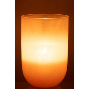 J-Line vase Corrie - verre - corail - large - 37 cm de hauteur