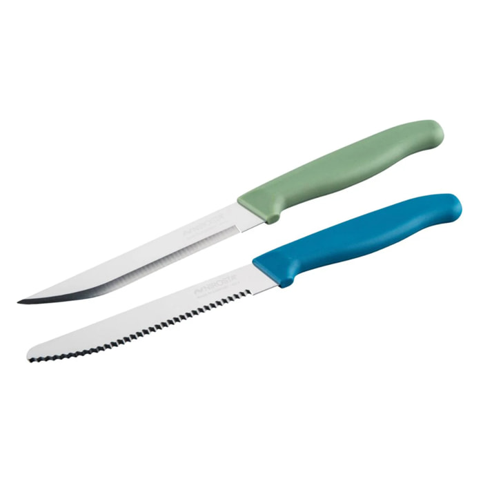 Set de 2 couteaux d’office et à petit déjeuner 22,5 cm Nirosta Elemental