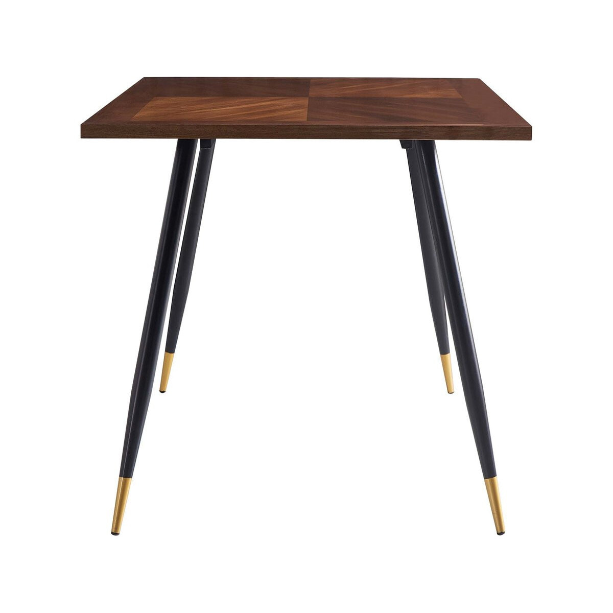 Table repas "Kavita" - 140 x 80 x 76 cm - Marron