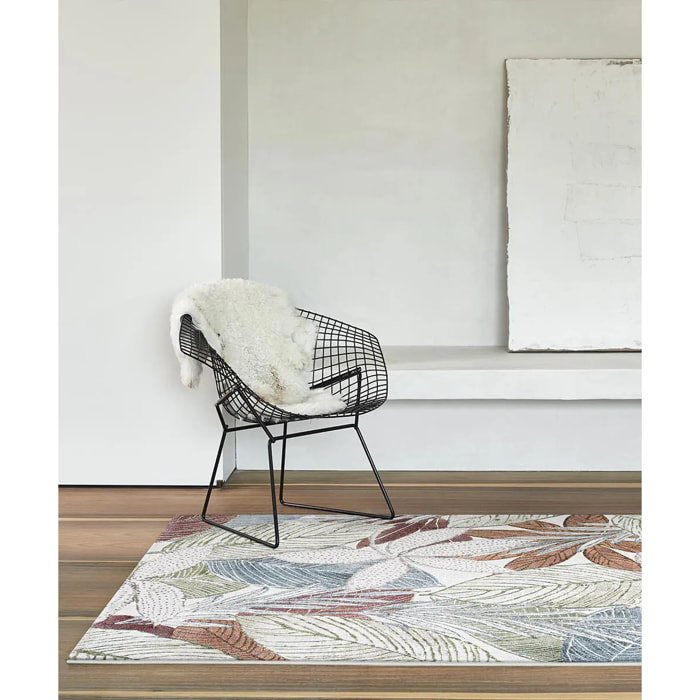 Tappeto Soggiorno Salotto Floreale Multicolore