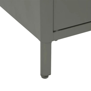 Buffet de jardin Ironia en acier galvanisé vert laurier