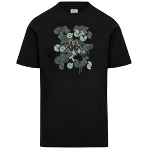 Kappa - T-Shirts & Top Uomo Nero - Logo Infor