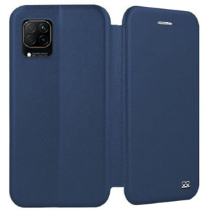 Etui IBROZ Huawei P40 Lite Cuir bleu