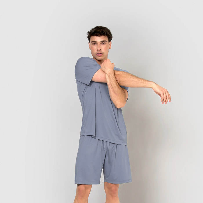 Camiseta deportiva técnica hombre lisa