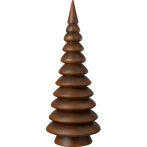 J-Line décoration Arbre Pin - imitation bois - brun foncé