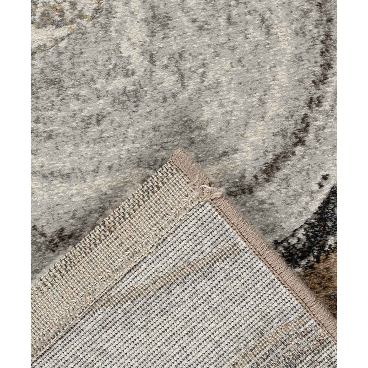 Tappeto Salotto Disegno Astratto Beige Marrone