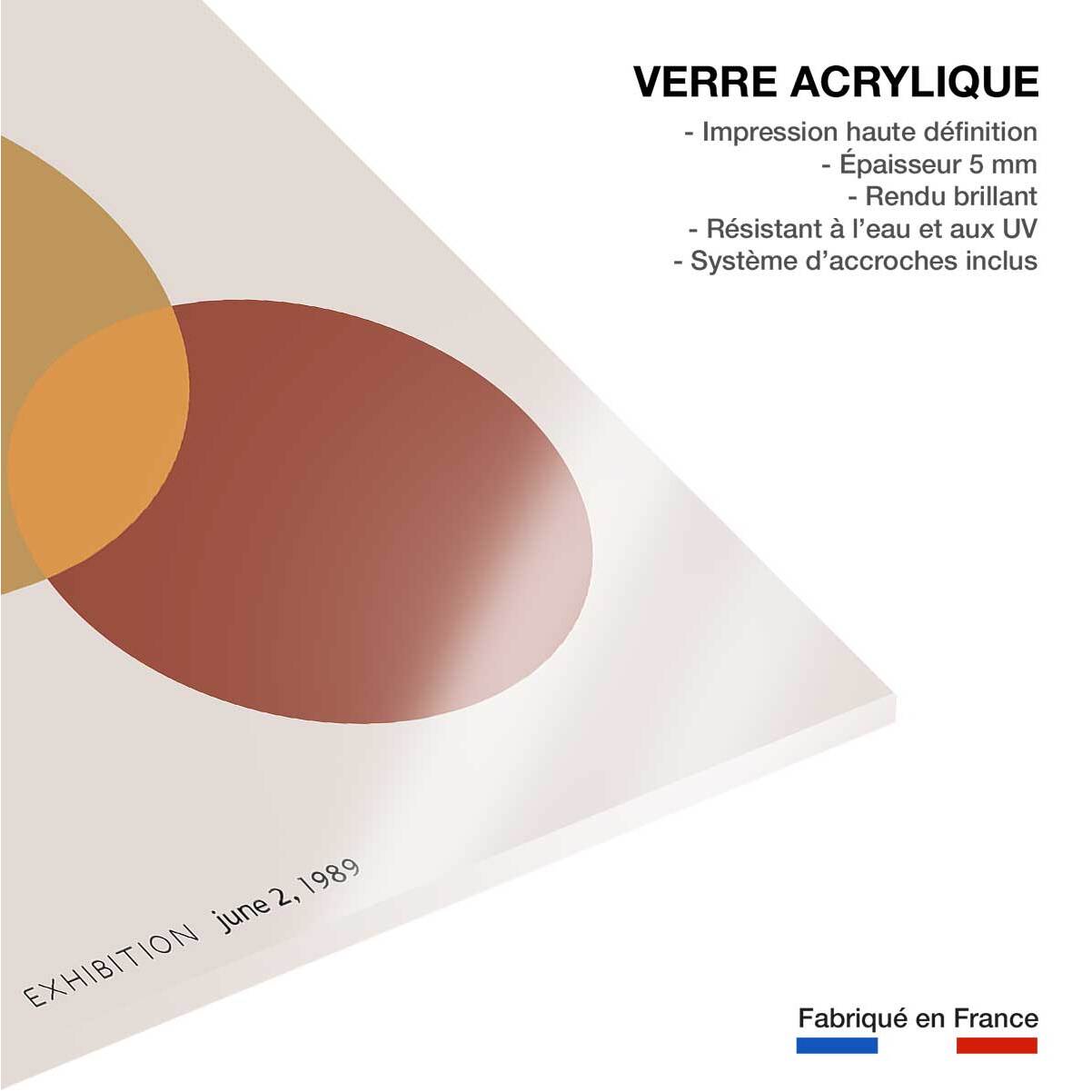 Tableau hoffman 1989 Tableau plexiglas