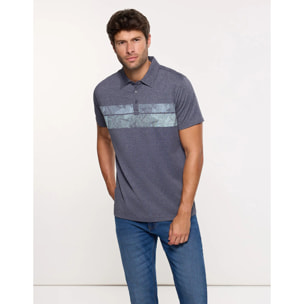 Polo Manga Corta Gris - Chelan