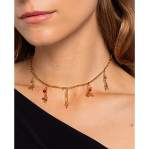 Collar Dorado de mujer