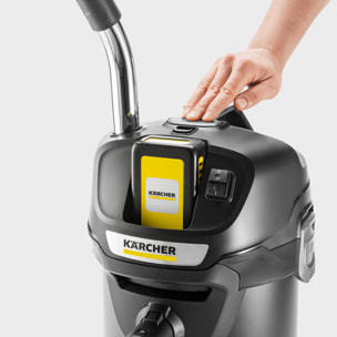 Aspirateur de cendes sans fil Karcher AD 2 - Batterie 18V 2.5 Ah- Chargeur