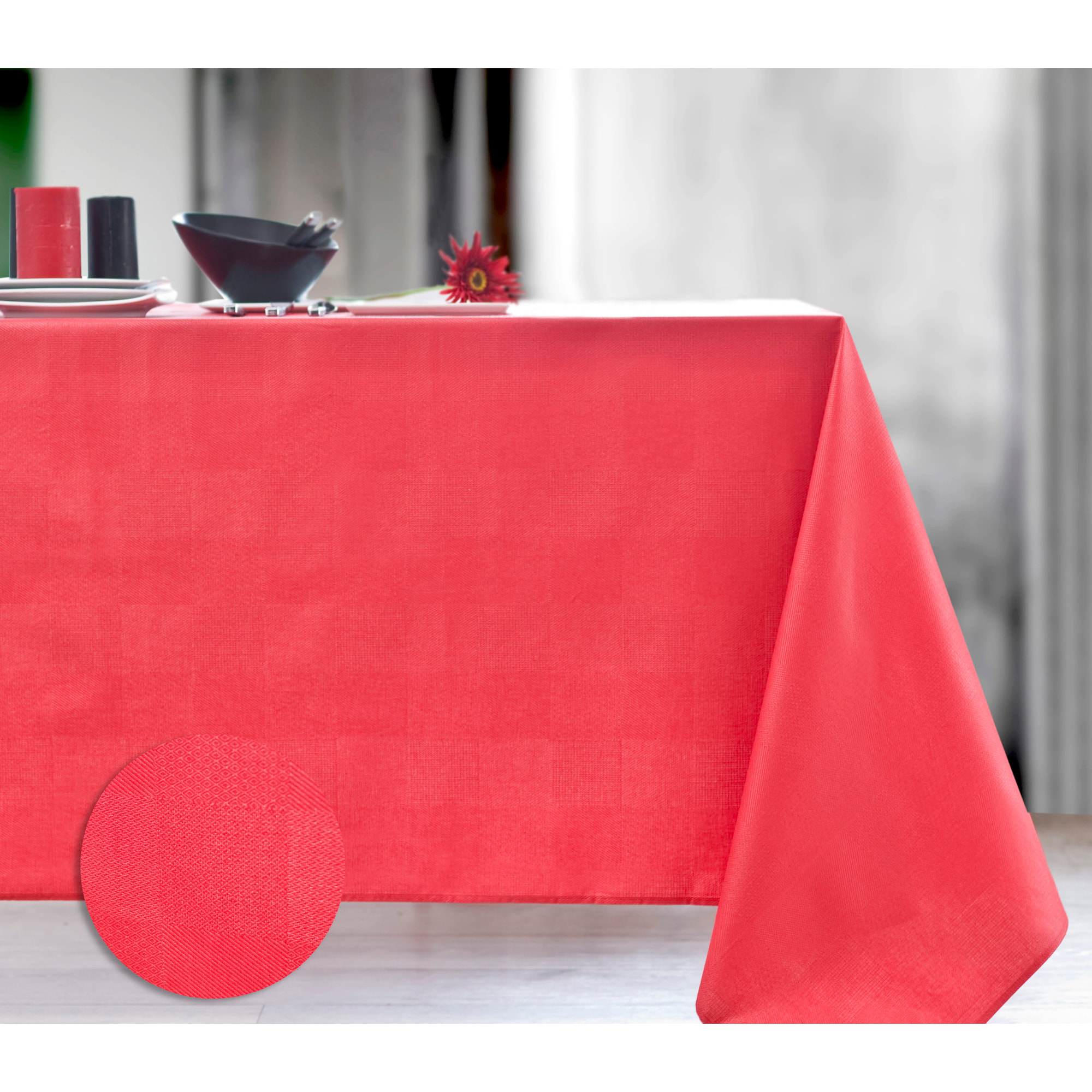 Nappe damassé enduit acrylique MINI TACTILE