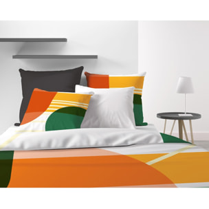 Parure Housse De Couette 3pcs 100% coton 47fils Zoom