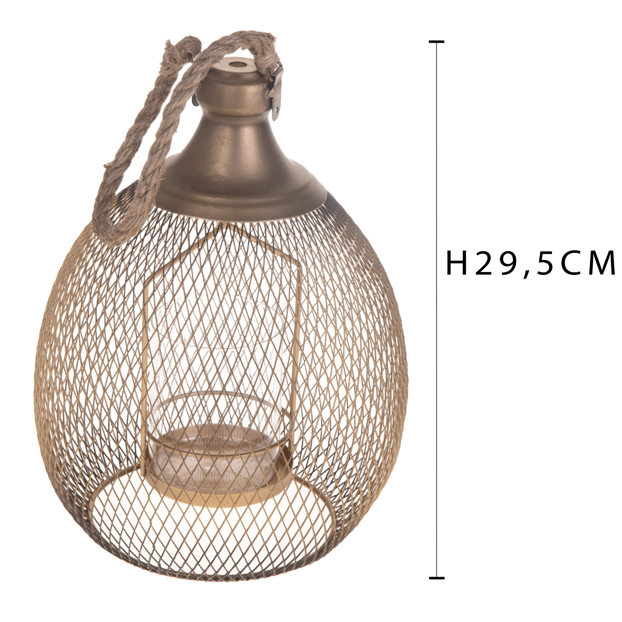 Lanterna - Pezzi 1 - 21,5xH29,5x21,5cm - Bianchi Dino SpA