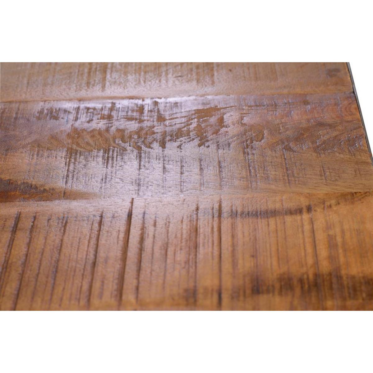 Mesa de comedor - Madera de Mango y Hierro - 180x90x78cm