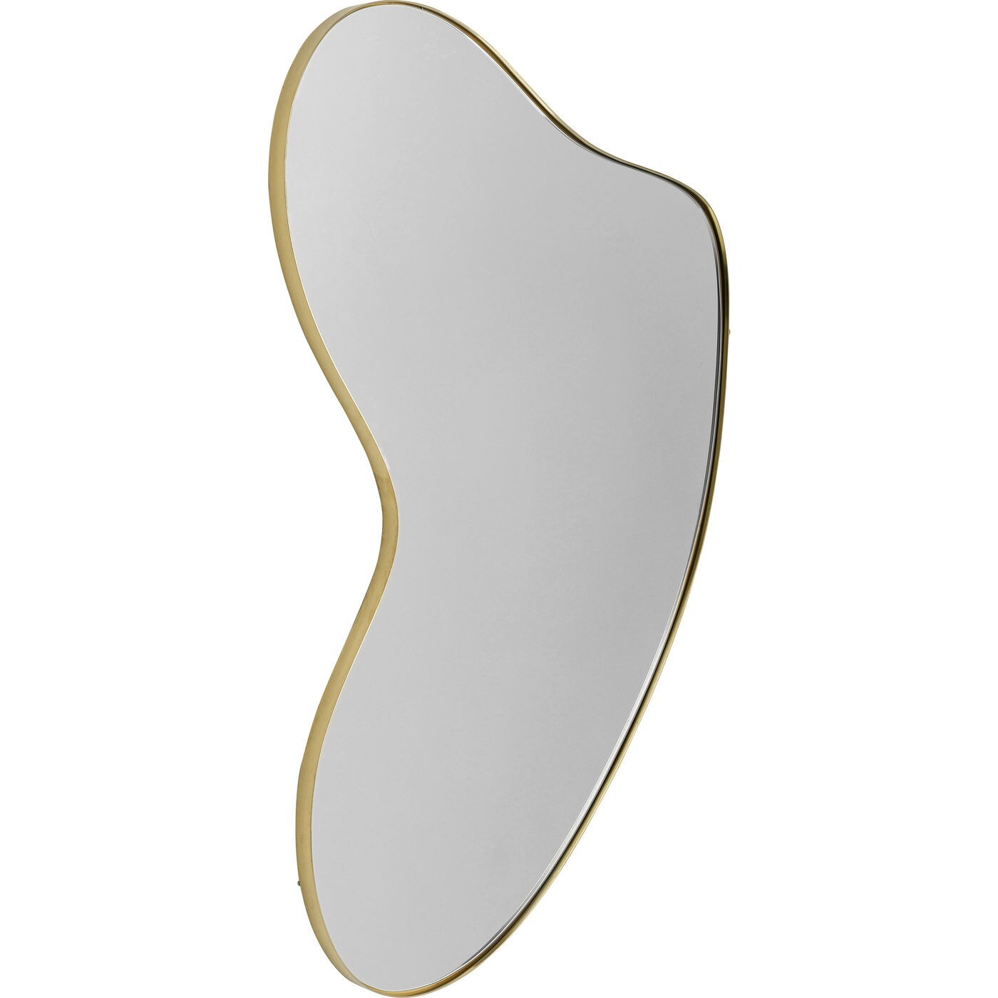 Miroir Shape laiton Kare Design