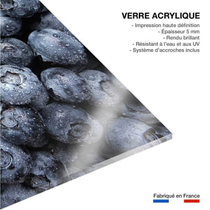 Tableau fruit cure de cassis  Tableau plexiglas