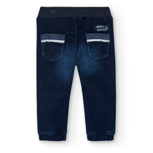 Pantalón denim punto de bebé -BCI