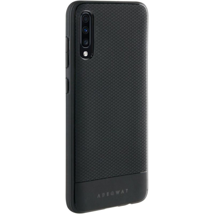 Coque ADEQWAT Samsung A70 Souple noir