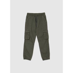 Pantaloni cargo twill