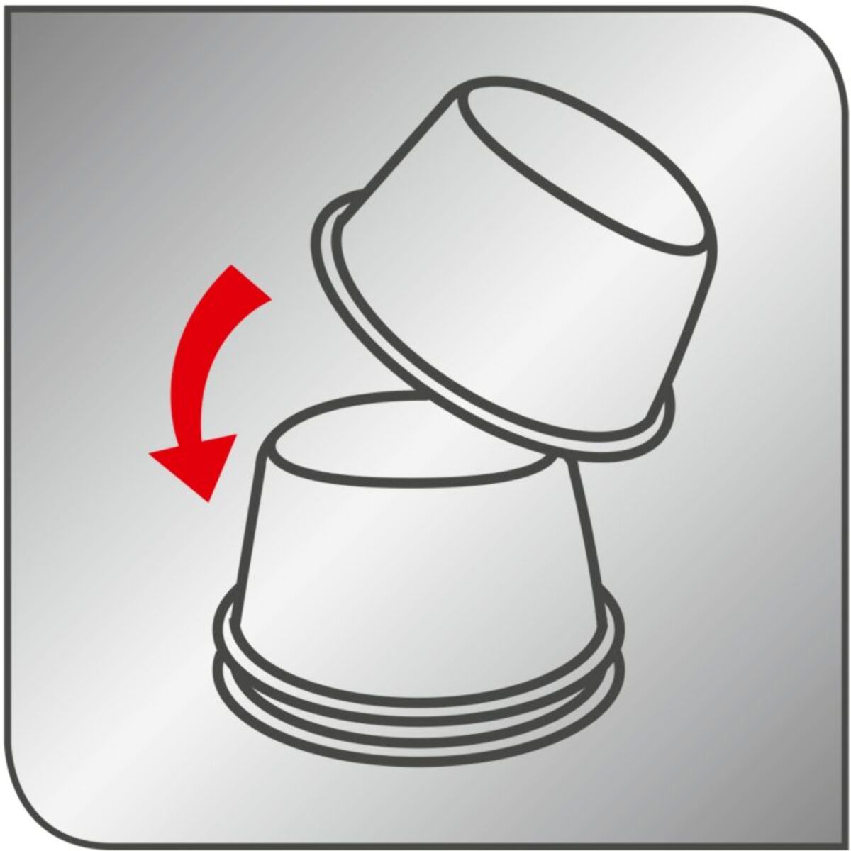 Moule à gâteau TEFAL Creabake support 6 empreintes